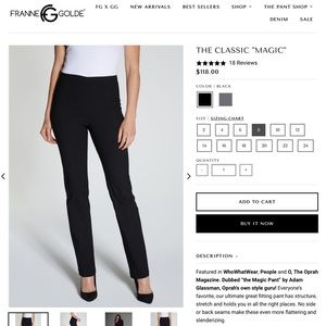 Franne Golde “Magic Pants” Oprah’s favorite!